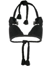 Random Identities - Rope Trim Bikini Top - Lyst