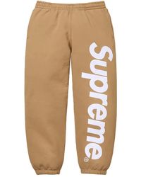 Supreme - Jogginghose Mit Logo-Applikation - Lyst