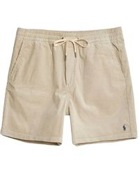 Ralph Lauren - Corduroy Drawstring Shorts - Lyst