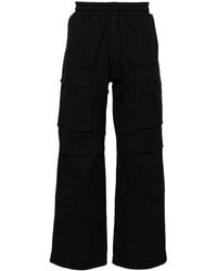 Thom Krom - Mid-rise Flared Cargo Trousers - Lyst