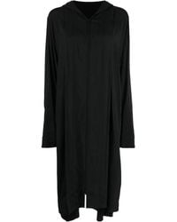 Yohji Yamamoto - Asymmetric Hooded Coat - Lyst