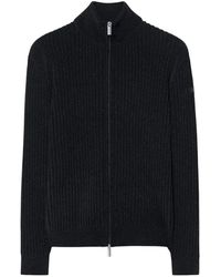 Rrd - Ribbed-Knit Zip-Up Sweater - Lyst