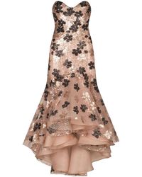 Silvia Tcherassi - Gerda Floral Sequin-embellished Gown - Lyst
