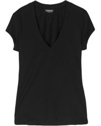 Dondup - V-neck Cotton T-shirt - Lyst