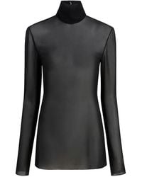 KHAITE - Top Met Col - Lyst