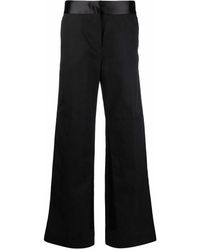 Raf Simons - Tonal High-Waisted Trousers - Lyst