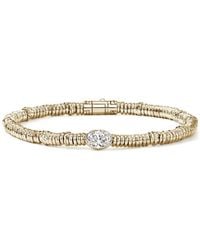 John Hardy - Lovestruck Heishi Diamond Bracelet - Lyst