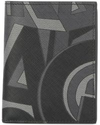 Ferragamo - Printed Flat Wallet - Lyst