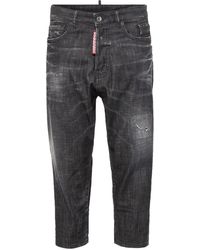 DSquared² - Vaqueros capri de talle bajo - Lyst