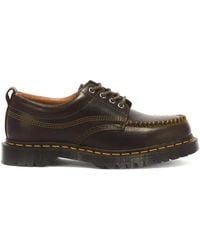 Dr. Martens - Chaussures Lowell À Bout Mocassin Et Surpiqûres - Lyst