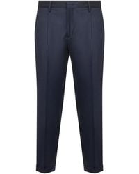 D4.0 - Geplooide Broek Met Omgeslagen Pijpen - Lyst