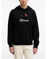 Benetton - Chest Graphic Hoodie - Lyst