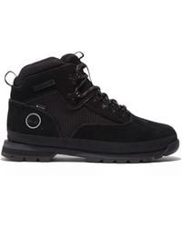 Timberland - Euro Hiker Mid "Black" Stiefel - Lyst