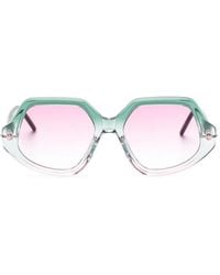 Kuboraum - Maske P20 Geometric-Frame Sunglasses - Lyst