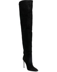 Le Silla - Eva Suede Thigh-High Boots - Lyst