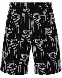 Represent - Logo-embroidered Tailored Shorts - Lyst