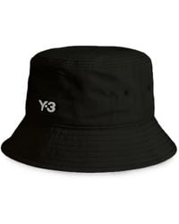 Y-3 - Logo-Embroidered Bucket Hat - Lyst