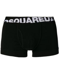 DSquared² Logo Waistband Boxers - Black