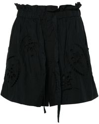 Isabel Marant - Hidea Broderie-anglaise Shorts - Lyst