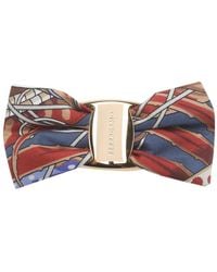 Ferragamo - Bow Logo Hair Clip - Lyst