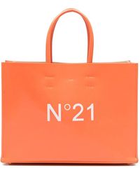N°21 - Horizontal Logo Tote Bag - Lyst