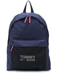 Tommy Hilfiger Rucksack mit Netzeinsatz - Blau
