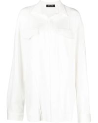 Styland - Camicia A Maniche Lunghe Con Apertura Frontale - Lyst