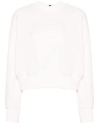 Gucci - Cropped Sweater Met GG-logo - Lyst