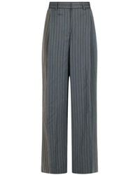 Paul Smith - And Mixed-Stripe Wide-Leg Trousers - Lyst