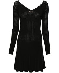 Jacquemus - Elegant Mini Dress With Scalloped Neckline And Cut-Out Detail - Lyst