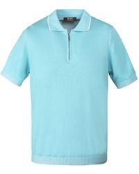 Moorer - Cotton Polo Shirt - Lyst