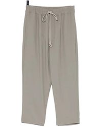 Rick Owens - Drawstring Trousers - Lyst