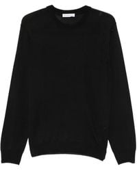 Manuel Ritz - Contrast-Stitch Crew-Neck Sweater - Lyst
