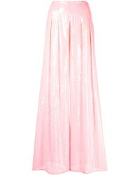 Nissa - Sequin-embellished Palazzo Pants - Lyst