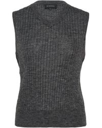 Lee Mathews - Ribgebreide Top - Lyst
