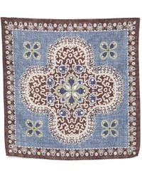 Dell'Oglio - Tokio Abstract-Print Scarf - Lyst