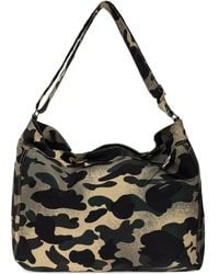 A Bathing Ape - Tote Bag Mit Camouflage-Print - Lyst