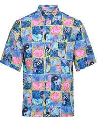 Martine Rose - Hearts Boxy Shirt - Lyst