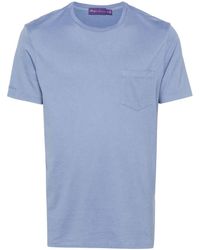 Ralph Lauren Purple Label - T-Shirt mit Brusttasche - Lyst