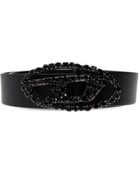 DIESEL - B-1Dr Oval Logo Belt - Lyst