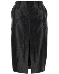 Tom Ford - スリット ペンシルスカート - Lyst