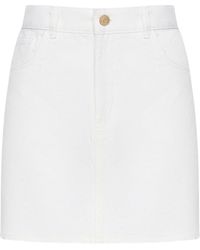 12 STOREEZ - Denim Mini Skirt - Lyst