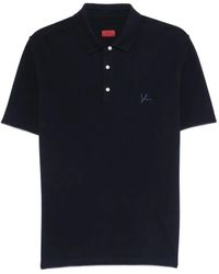 Isaia - Polo À Détail De Logo - Lyst
