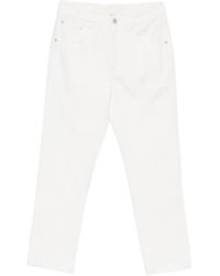 Brunello Cucinelli - Button-Fastening Jeans - Lyst