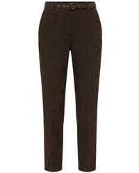 Kocca - Taty Belted Tailored Trousers - Lyst