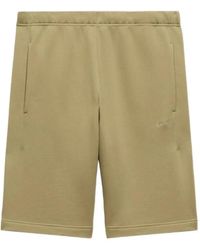KENZO - Signature-Embroidered Cotton Track Shorts - Lyst