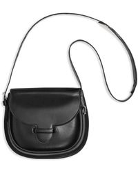 Lemaire - Cartridge Leather Shoulder Bag - Unisex - Calf Leather - Lyst