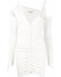 MANURI - Calis 2.2 Ruched Fitted Minidress - Lyst