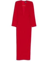 Solace London - V-neck Maxi Dress - Lyst