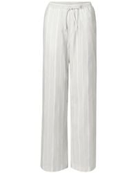 Loulou de Saison - Macao Striped Drawstring Trousers - Lyst